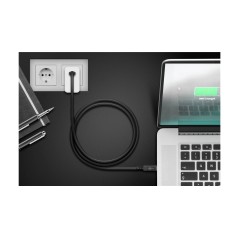 Goobay USB Type-C Thunderbolt (USB4) Gen 3x2 Cable 0.8m - High-Speed Data Transfer, Reliable Connection, Perfect for Your Device